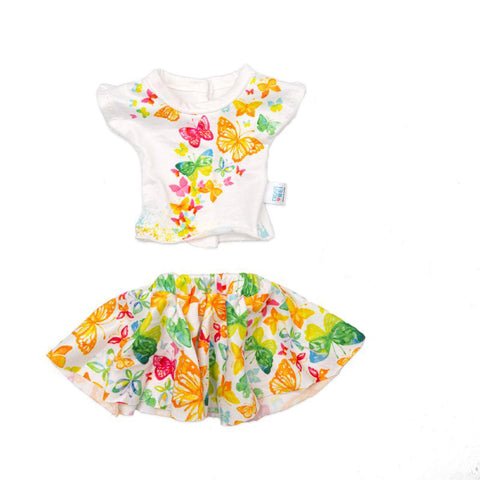 Butterfly Top and Skirt